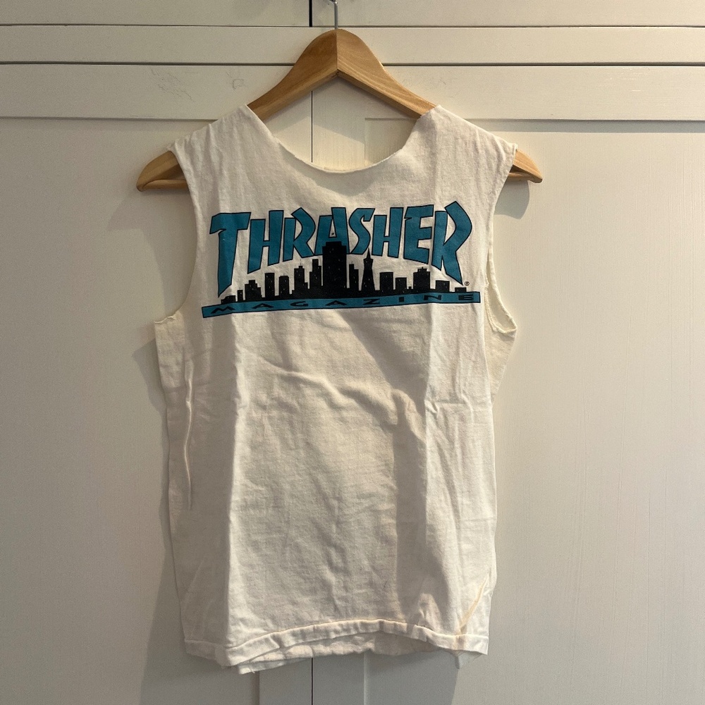 DIY-ed Thrasher Tank Top